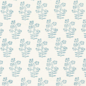 Baker Lifestyle Fabric Wild Flower Soft Blue