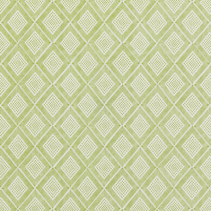 Block Trellis Green by Baker Lifestyle Designer Fabric BLOCK PARTY COTTON - 59%;LINEN - 41% India - Horizontal: 5.122 and Vertical: 5.91 52.796 - Swanky Fabrics -