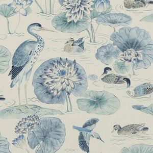 Baker Lifestyle Fabric Ellingham Blue