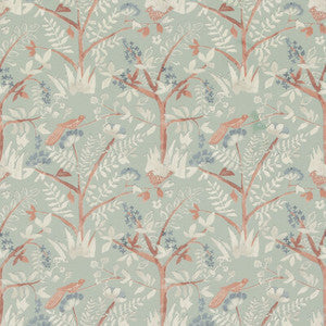 Baker Lifestyle Fabric Lulworth Aqua