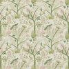 Baker Lifestyle Fabric Lulworth Green/Pink