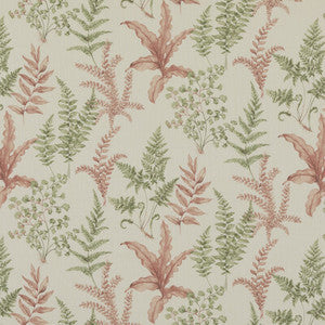 Baker Lifestyle Fabric Ferndown Green/Pink