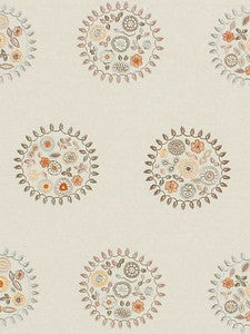 Grey Watkins Fabric Jessie Embroidery GreyMulti PQ99560002