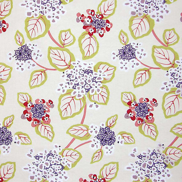 Miranda Red & Violet by Grey Watkins Fabric Grey Watkins Fabric Miranda Red & VioletFabric 100% COTTON INDIA </p><p>Repeat: H: 27", V: 17.25" 51.75" - Fabric Carolina -
