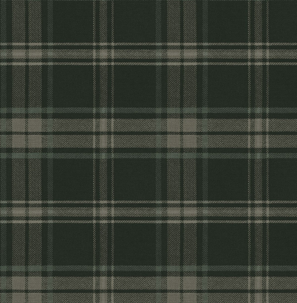 Dellabrooke Plaid Greenery PR13404 by Seabrook Designs Designer Wallpaper