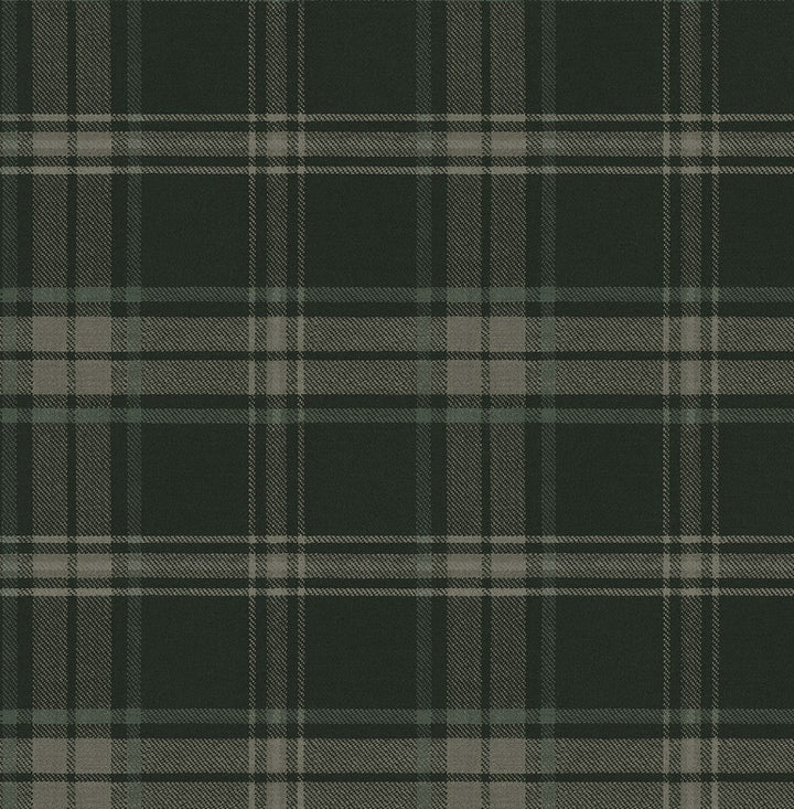 Dellabrooke Plaid Greenery PR13404 by Seabrook Designs Designer Wallpaper