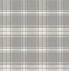 Seabrook Designs Wallpaper Dellabrooke Plaid Daydream Grey PR13408