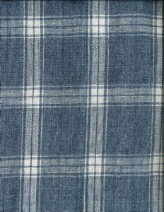 Presley Dusk 466 by Norbar Designer Fabric LINCHEX 100% LINEN INDIA 3 3/8"V 3 3/8"H 54 - Swanky Fabrics -