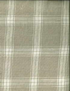 Presley Natural 009 by Norbar Designer Fabric LINCHEX 100% LINEN INDIA 3 3/8"V 3 3/8"H 54 - Swanky Fabrics -