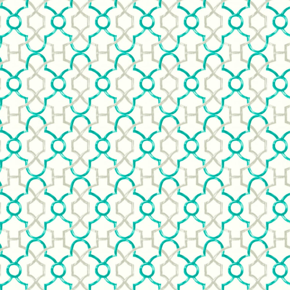 Prime 1 Teal by Stout Designer Fabric RAINBOW LIBRARY SPA/TEAL 100%COT PAKISTAN CATB 117-2013 WYZENBEEK 50 000 DOUBLE RUB WEAR TEST (HEAVY DUTY) </p><p>Repeat: 6.75 54 in - Swanky Fabrics -