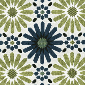 Prudy Lagoon by Norbar Designer Fabric SOLEIL 100% SOLUTION DYED ACRYLIC CHINA 9 3/4"V 10"H 54 - Swanky Fabrics -