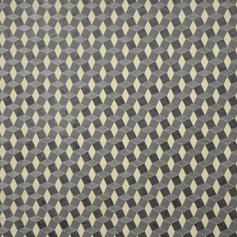 Perspective # 778 Steel by Maxwell Designer Fabric Telafina Season Xi 55% SPUN VISCOSE 45% COTTON INDIA V&H-2.7" 55" - Swanky Fabrics -