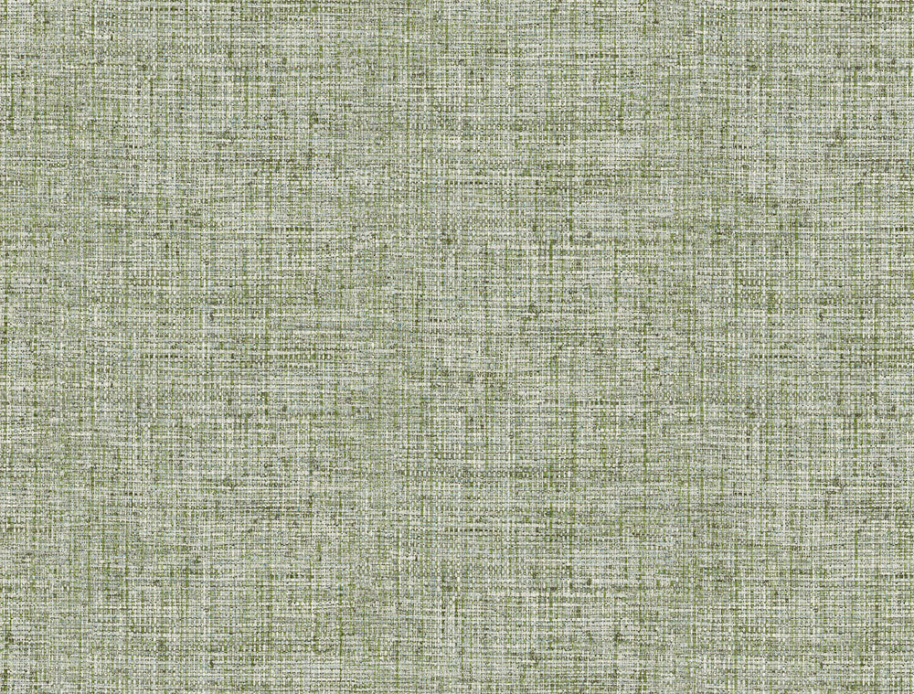 Papyrus Weave Green Peel & Stick Wallpaper by York Wallcoverings Designer York Premium Peel + Stick Covers about 45 square feet 27-in by 20-ft long roll Peel & Stick 20.5 - Swanky Fabrics -