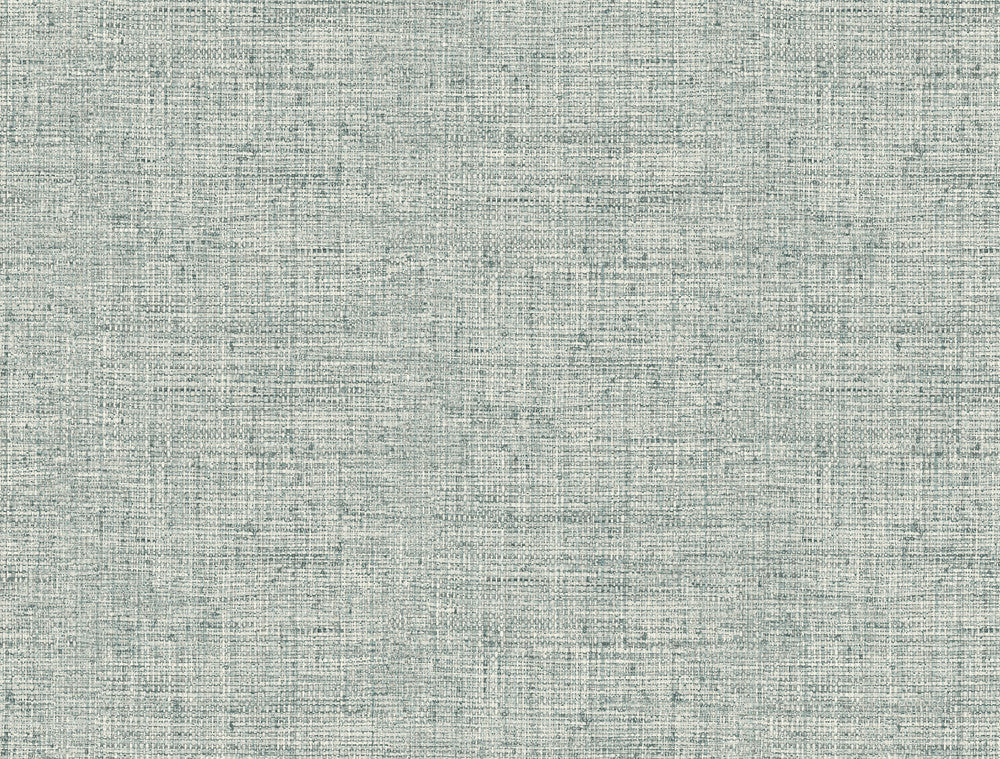 Papyrus Weave Blue Peel & Stick Wallpaper by York Wallcoverings Designer York Premium Peel + Stick Covers about 45 square feet 27-in by 20-ft long roll Peel & Stick 20.5 - Swanky Fabrics -