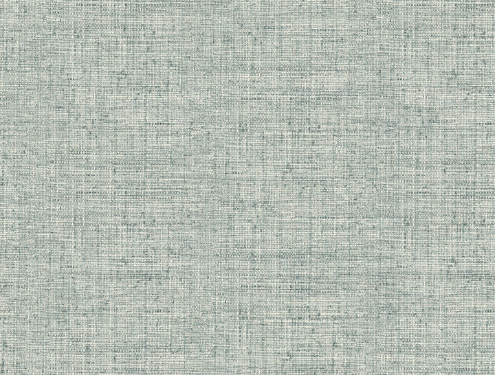 Papyrus Weave Blue Peel & Stick Wallpaper by York Wallcoverings Designer York Premium Peel + Stick Covers about 45 square feet 27-in by 20-ft long roll Peel & Stick 20.5 - Swanky Fabrics -