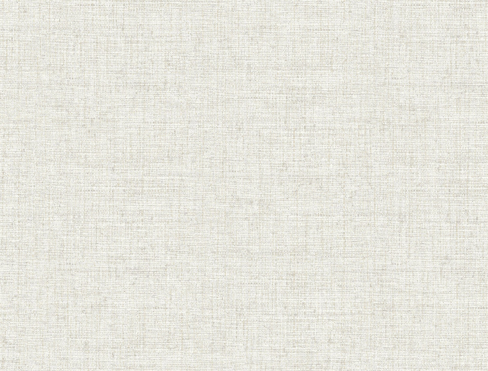 Papyrus Weave White Peel & Stick Wallpaper by York Wallcoverings Designer York Premium Peel + Stick Covers about 45 square feet 27-in by 20-ft long roll Peel & Stick 20.5 - Swanky Fabrics -