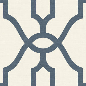 Magnolia Home Wallpaper Magnolia Home Woven Trellis Blue & White Peel & Stick