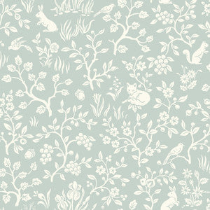 Magnolia Home Wallpaper Magnolia Home Fox & Hare Green Peel & Stick