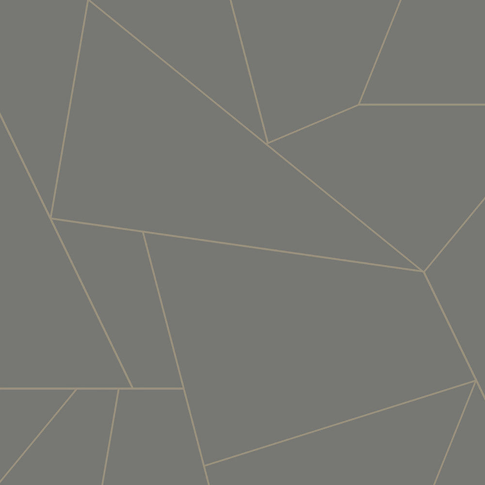 Fractured Prism Grey Peel & Stick Wallpaper by York Wallcoverings Designer York Premium Peel + Stick Risky Business Vol. III Covers about 34.2 square feet 20.5-in by 20-ft long roll Peel & Stick 24 - Swanky Fabrics -