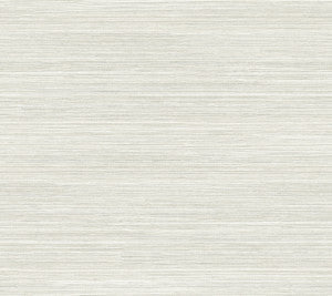 York Wallcoverings Wallpaper Cattail Weave White Peel & Stick