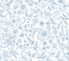Rifle Paper Co. Wallpaper Aviary Peel and Stick Royal Blue