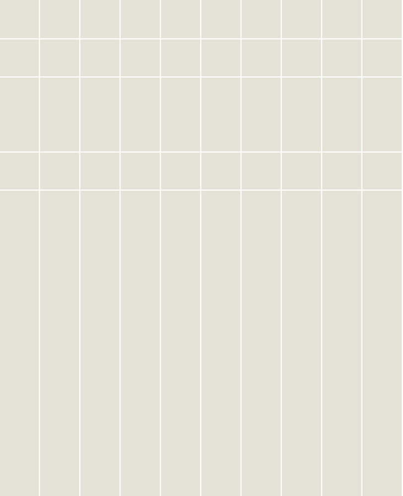 Linear Gridwork Beige Wallpaper by Magnolia Home Designer Magnolia Home Covers about 34.2 square feet 20.5-in by 20-ft long roll Peel & Stick 25.25 - Swanky Fabrics -