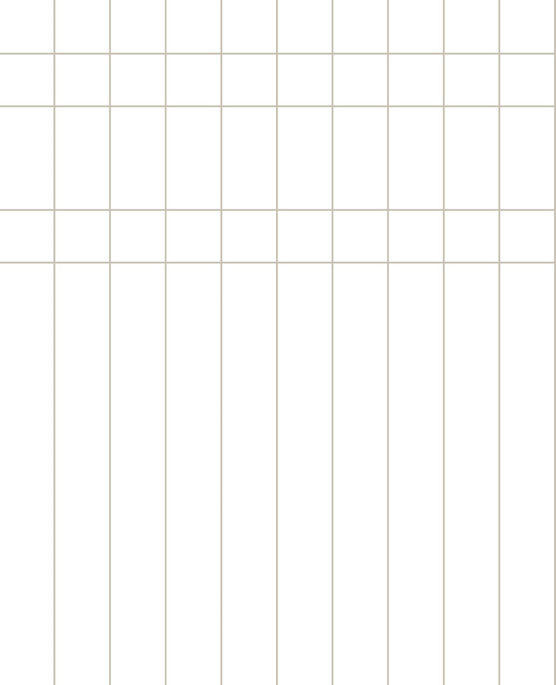 Linear Gridwork Linen on White Wallpaper by Magnolia Home Designer Magnolia Home Covers about 34.2 square feet 20.5-in by 20-ft long roll Peel & Stick 25.25 - Swanky Fabrics -