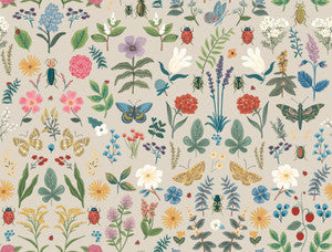 Rifle Paper Co. Wallpaper Curio Peel and Stick Linen