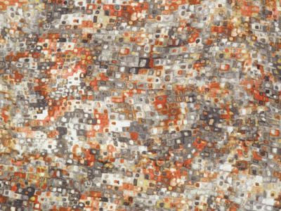Anantara Reef Brick PS30890004 by Grey Watkins Designer Fabric WATERFALL 51% LINEN 49% COTTON ITALY LIGHT DUTY Horizontal: 18.5" and Vertical: 25.5" 54 - Swanky Fabrics -