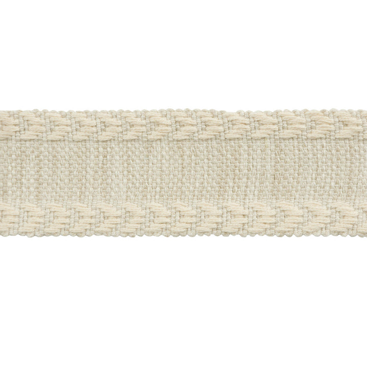 Suraj Natural by Baker Lifestyle Designer Trim ECHO II COTTON - 100% Egypt Horizontal: and Vertical: 1.75 - Swanky Fabrics -