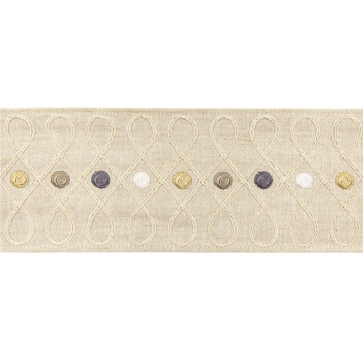 Cordoba Braid Stone by Baker Lifestyle Trim Baker Lifestyle Trim Cordoba Braid StoneTrim HOMES & GARDENS III LINEN - 90%;POLYESTER - 10% India </p><p>Repeat: H: , V: 3.349 - Fabric Carolina -