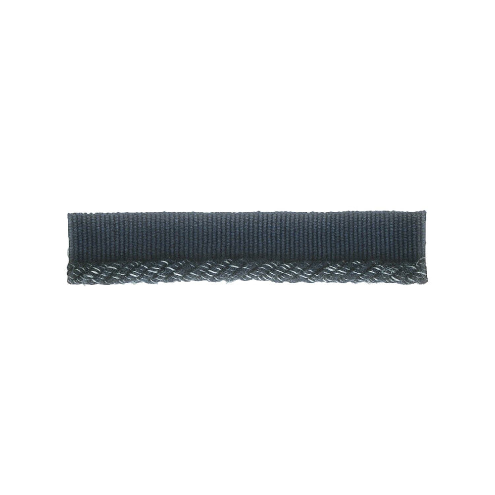 Purdue 3 Denim by Stout Designer Trim METROPOLITAN TRIM 59%ACR 41%POL CHINA Horizontal: 0 and Vertical: 0 0.25 in - Swanky Fabrics -