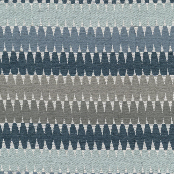 Pursuit 2 Pacific by Stout Designer Fabric RAINBOW LIBRARY HAZE/SKY 88%POL 12%COT INDIA Horizontal: 0.500 and Vertical: 10.000 54 in - Swanky Fabrics -