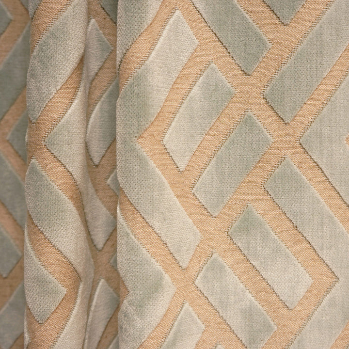 PUZZLE 63SJ101 by JF Designer Fabric JF Studio 63% Viscose, 24% Polyester, 8% Linen, 5% Cotton Belgium  Horizontal: 6.875 and Vertical: 9 54  - Swanky Fabrics -