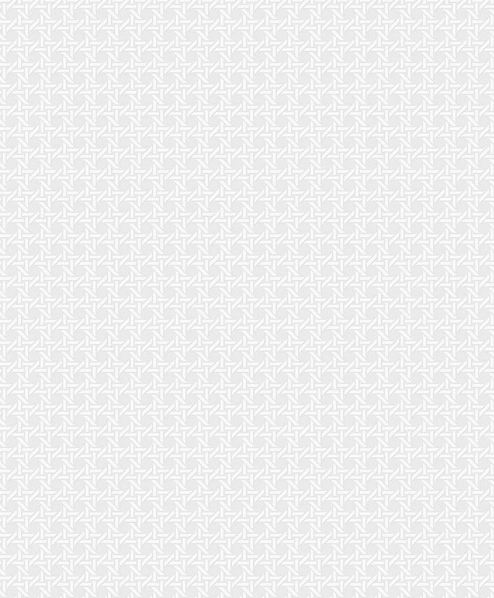 Wicker White PW20700 by Seabrook Designs Designer Wallpaper