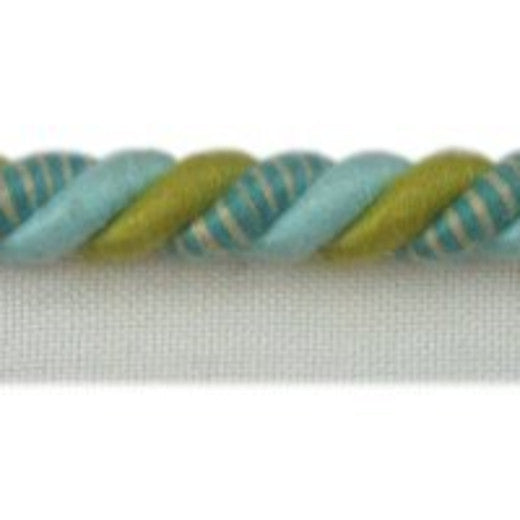 Palladio-Teal by Europatex Designer Fabric Carnivale 66% Cotton / 34% Polyester China See Sample Horizontal: N/A and Vertical: N/A 1.00 inches  - Swanky Fabrics -