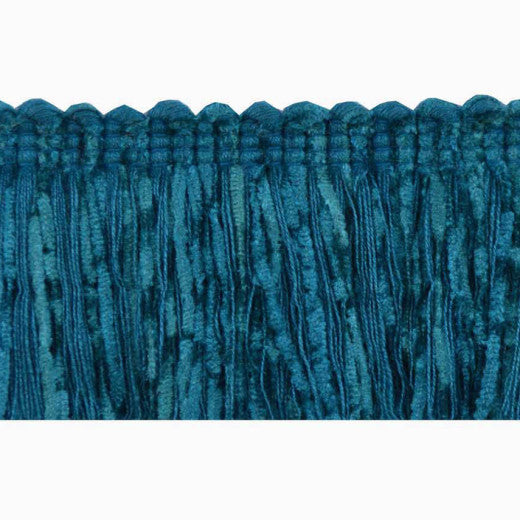 Patio - Peacock by Europatex Designer Fabric Veranda Collection 55% Acrylic / 45% Polyester China See Sample Horizontal: N/A and Vertical: N/A 2.00 inches  - Swanky Fabrics -