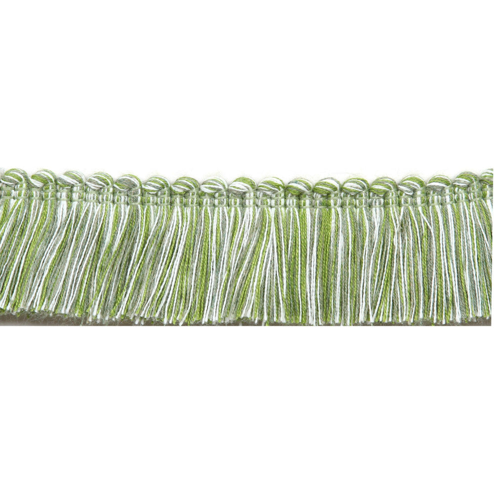Pergola Brushed Fringe Lime by Europatex Designer Fabric Pergola 100% Solution Dyed Acrylic 1.50 inches - Swanky Fabrics -