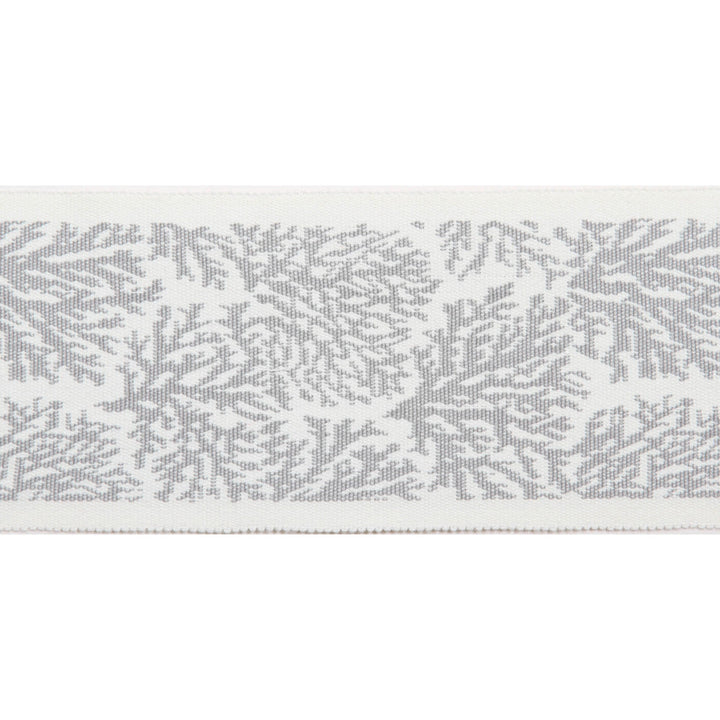 Pergola Coral Tape Gray by Europatex Designer Fabric Pergola 100% Solution Dyed Acrylic 3.25 inches - Swanky Fabrics -