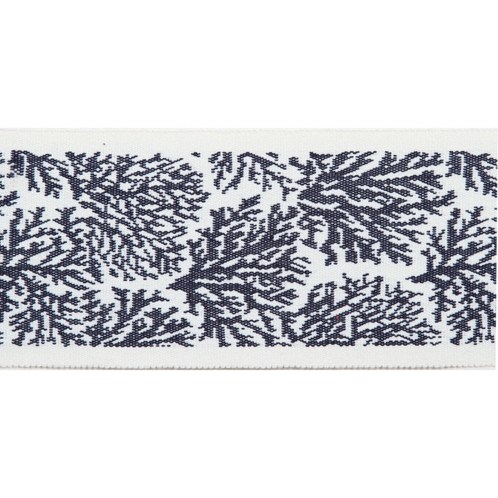 Pergola Coral Tape Marine by Europatex Designer Fabric Pergola 100% Solution Dyed Acrylic 3.25 inches - Swanky Fabrics -
