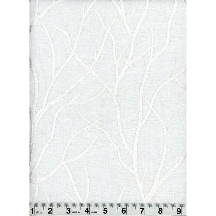 Pinehurst White by Heritage Fabric - 52% Cotton 48% Rayon USA or Imported Horizontal: 27" and Vertical: 25" - Fabric Carolina -