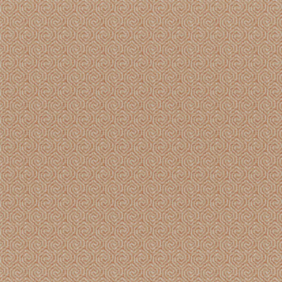 Quintero # 541 Clementine by Maxwell Designer Fabric Colorguard-Nectar 83% POLYESTER/17% COTTON INDIA V-2" H-1.3" 55.5" - Swanky Fabrics -