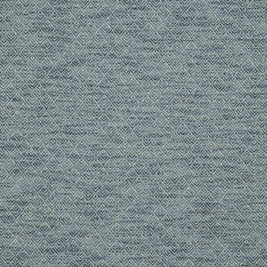 Queenswood # 610 Denim by Maxwell Designer Fabric Performance Wovens-Vol. Vii Bluejay 82% POLYESTER
18% COTTON INDIA V-1" H-0.9" 54" - Swanky Fabrics -