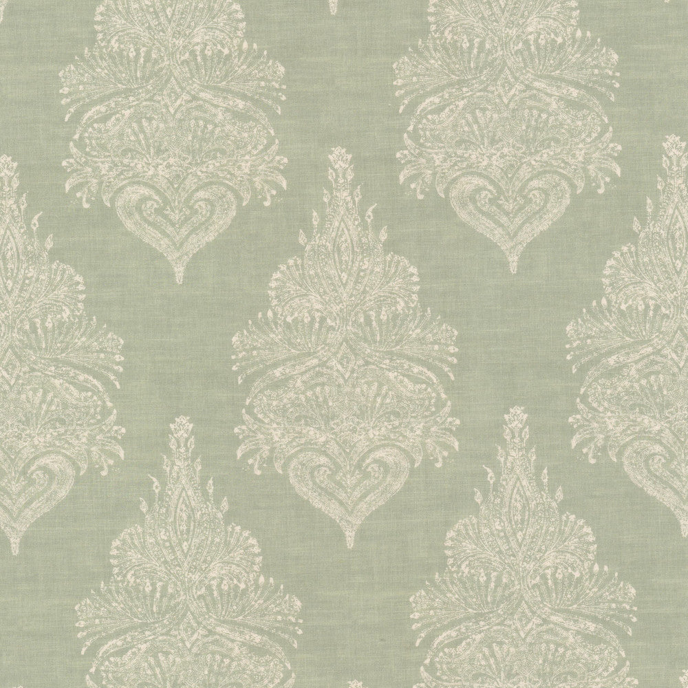 Quantum 2 Sage by Stout Fabric Stout Fabric Quantum 2 SageFabric RAINBOW LIBRARY SAGE/CYPRESS 53%LIN 35%COT 12%NYL UK </p><p>Repeat: H: 9.000, V: 15.250 54 in - Fabric Carolina -
