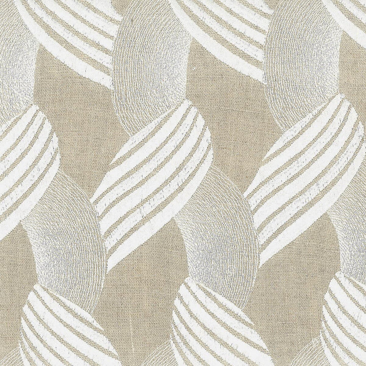 Quarry 1 Linen by Stout Designer Fabric EMBROIDERY IV 100%LIN %BEMB INDIA </p><p>Repeat: 6.75 51.13 in - Swanky Fabrics -
