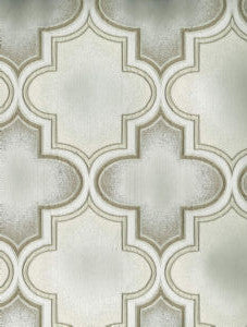 Quarter Natural by Norbar Designer Fabric SPLENDOR 100% POLYESTER INDIA 6 1/4"V 4 5/8"H 57 - Swanky Fabrics -