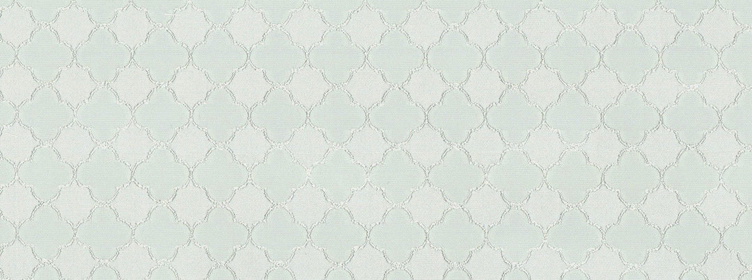 Quatrefoil 130 White by Covington Designer Fabric