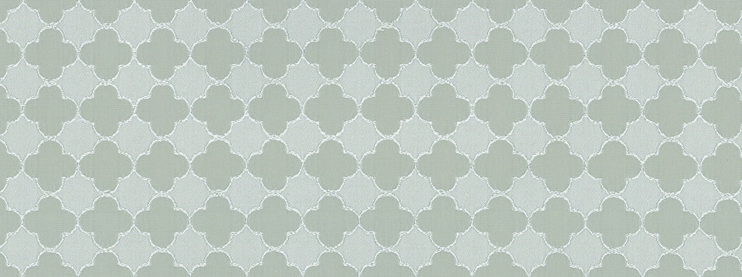Quatrefoil 224 Silver Sage by Covington Designer Fabric