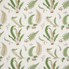 G P & J Baker Fabric Ferns - Linen Stone/Green