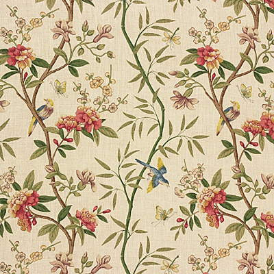 Peony & Blossom Sage/Beige by G P & J Baker Fabric G P & J Baker Fabric Peony & Blossom Sage/BeigeFabric PERANDOR COLLECTION LINEN - 100% United Kingdom </p><p>Repeat: H: 26.989, V: 31.52 53.978 - Fabric Carolina -
